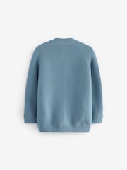 Blue Zip Through Cardigan (3mths-7yrs) - Image 5 of 6