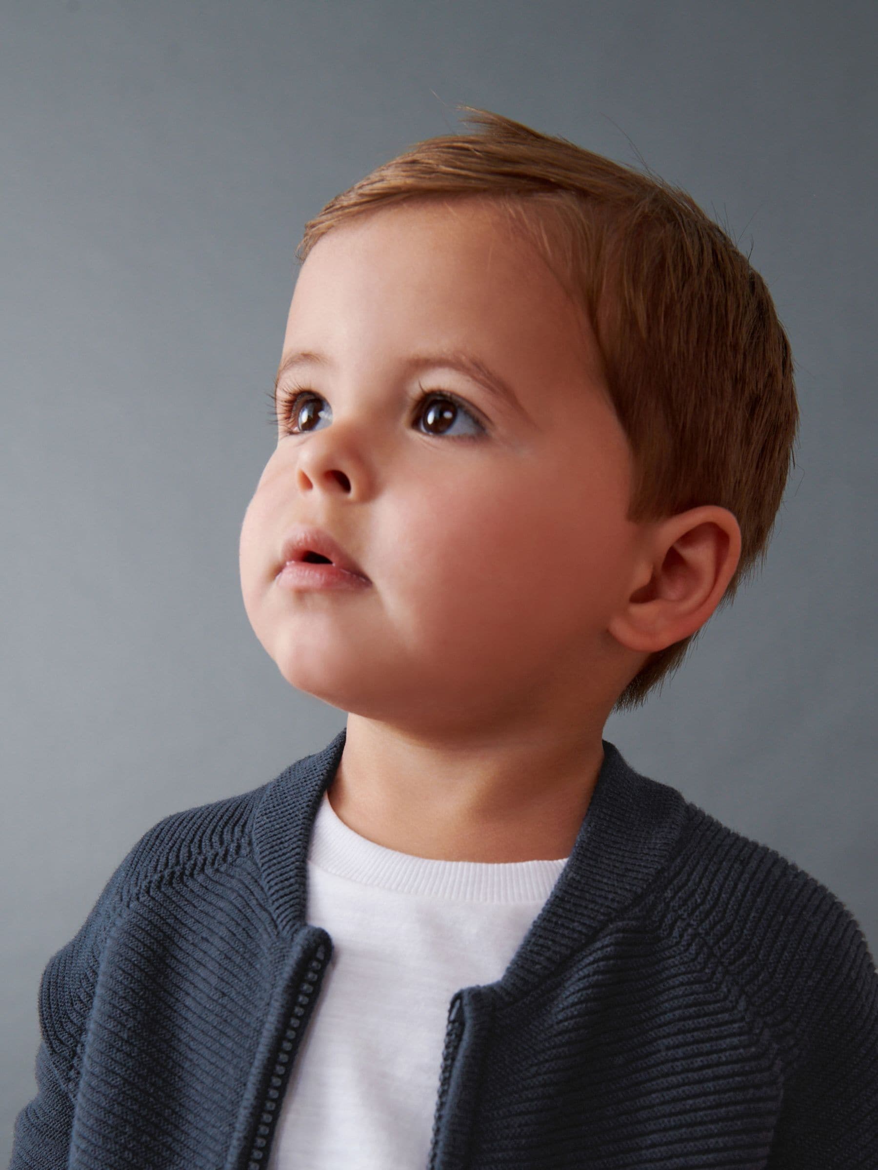 Buy Navy 100% Cotton Zip Through Cardigan (3mths-7yrs) from Buy Navy 100% Cotton Zip Through Cardigan (3mths-7yrs) from