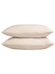 TLC Set of 2 Cream 5* 480 Thread Count Pillowcases - Image 1 of 1