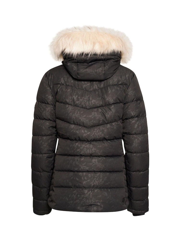 Dare 2b Black Glamorize III Waterproof Ski Jacket - Image 9 of 9 Dare 2b Black Glamorize III Waterproof Ski Jacket - Image 9 of 9