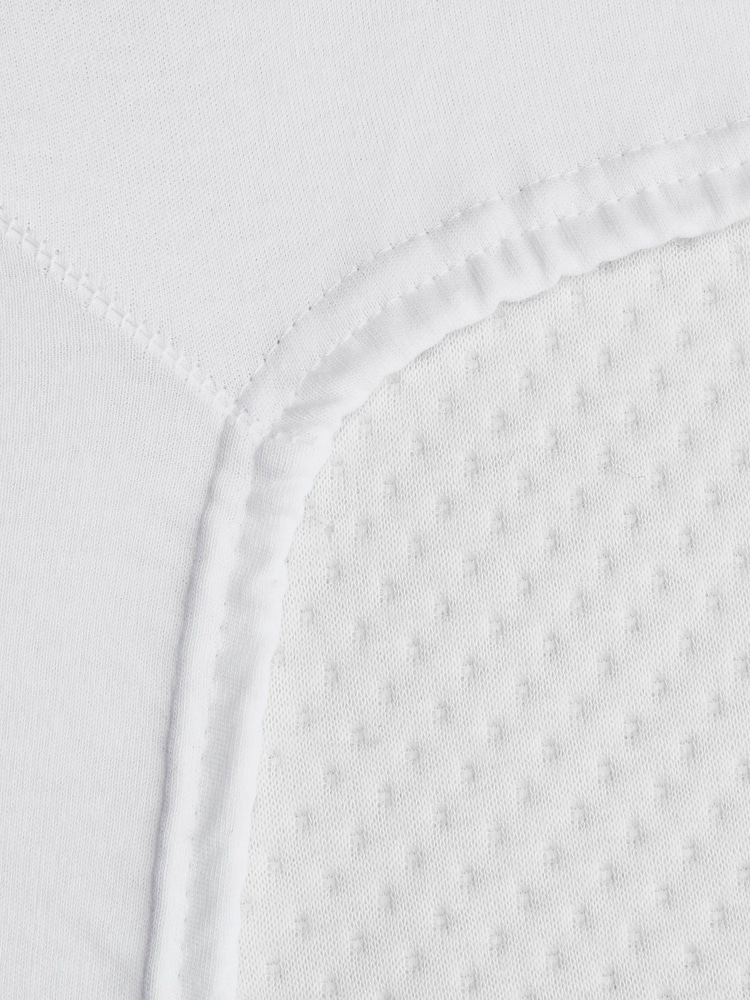 Clair De Lune White Pram 100% Cotton Fitted Sheet - Image 3 of 4
