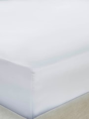 Liddell White 400 Thread Count Egyptian Cotton Fitted Sheet - Image 2 of 2