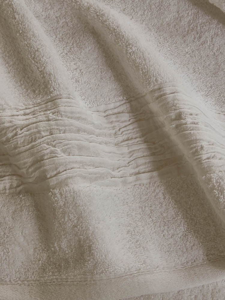 Lazy Linen Linen Turkish Cotton With Pure Washed Linen Insert Towel - Image 2 of 3