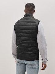 Calvin Klein Black Puffer Gilet - Image 2 of 5