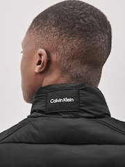Calvin Klein Black Puffer Gilet - Image 4 of 5