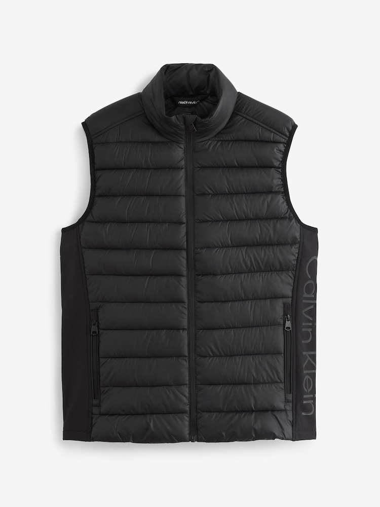 Calvin Klein Black Puffer Gilet - Image 5 of 5