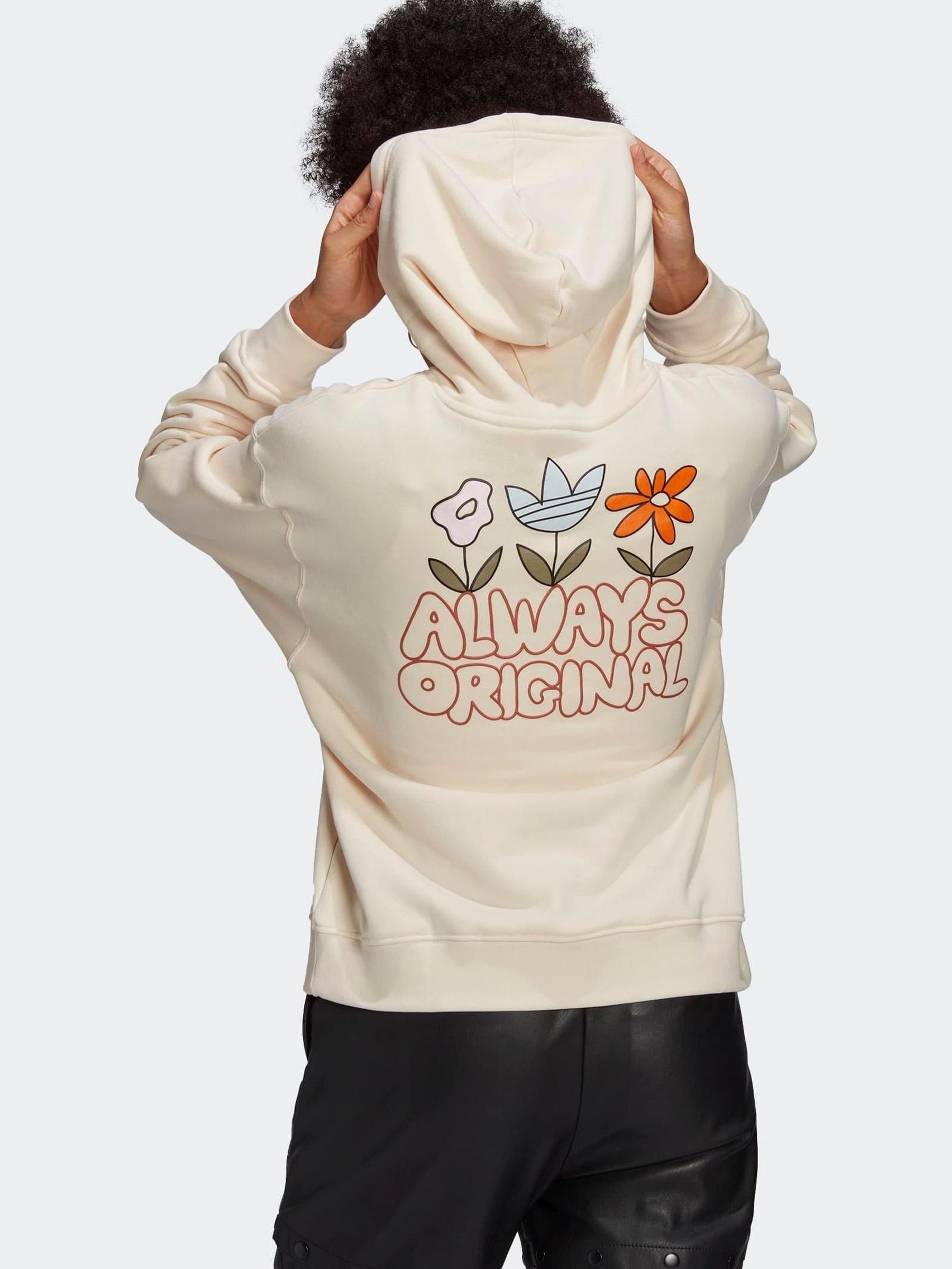 Buy adidas Originals White 100% Cotton Always Graphic Hoodie from the Next  UK online shop