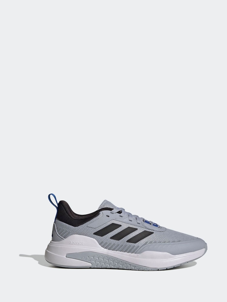 adidas Grey Trainer V Trainers - Image 1 of 7