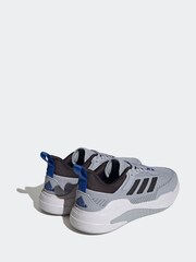 adidas Grey Trainer V Trainers - Image 4 of 7