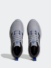 adidas Grey Trainer V Trainers - Image 5 of 7