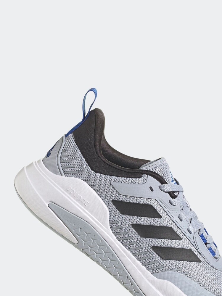 adidas Grey Trainer V Trainers - Image 7 of 7