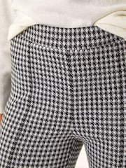 Roman Black Check Print Ponte Slim Leg Trousers - Image 5 of 5