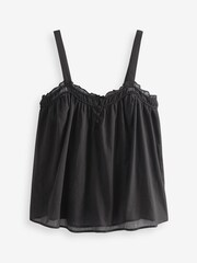 Black Sleeveless Cami Top - Image 4 of 4