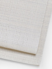 Silver Metallic PVC Wipeclean Kitchen Table Runner - Image 4 of 5