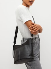 Black Casual Messenger Cross-Body Bag - Image 1 of 8