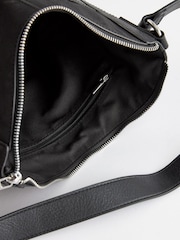 Black Casual Messenger Cross-Body Bag - Image 8 of 8