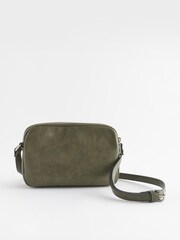 Khaki Green Utility Stud Cross-Body Bag - Image 4 of 6