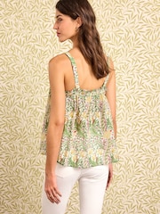 Morris & Co. Daffodil Green Sleeveless Cami Top - Image 3 of 5