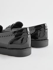 Brevet noir - Mocassins School en cuir à semelle slim - Image 7 de 7