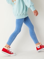 Light Blue Denim Leggings (3-16yrs) - Image 1 of 5