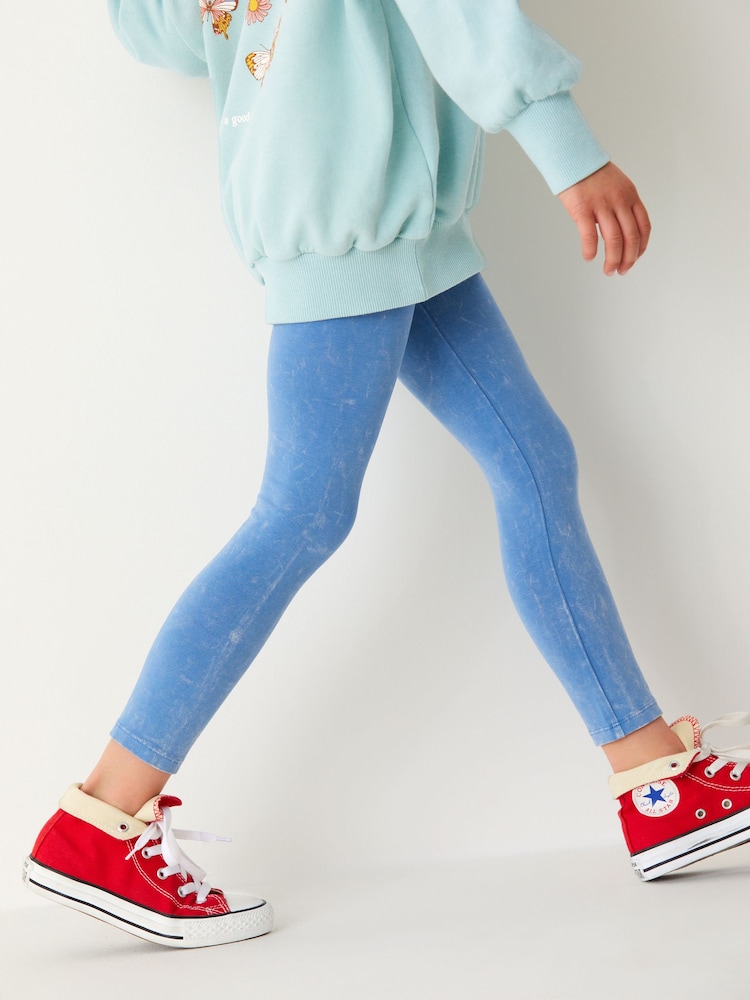 Light Blue Denim Leggings (3-16yrs) - Image 1 of 5