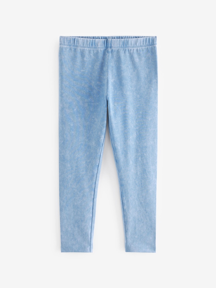 Light Blue Denim Leggings (3-16yrs) - Image 4 of 5