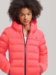 Superdry Pink Heat Sealed Padded Jacket - Image 1 of 3