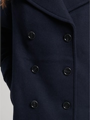 Superdry Zweireihige Cabanjacke aus Wolle - Bild 5 von 6