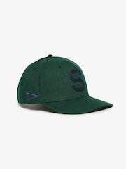 Superdry Green Graphic B-Boy 100% Cotton Cap - Image 3 of 5