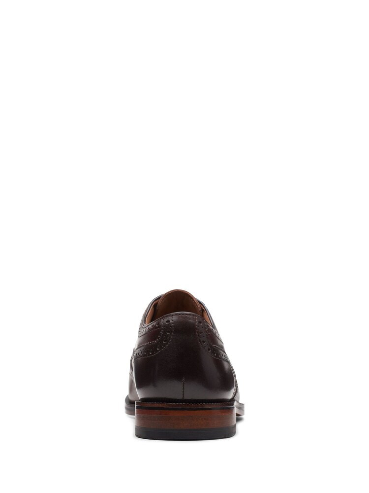 Brązowy - Clarks Clarks Lea Howard Wing Shoes - Image 2 of 7