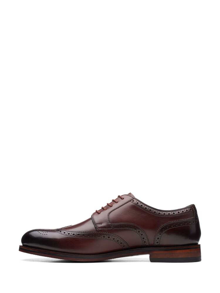 Brązowy - Clarks Clarks Lea Howard Wing Shoes - Image 7 of 7