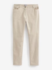 Pure Collection Washed Velvet Jeans - Image 4 of 4