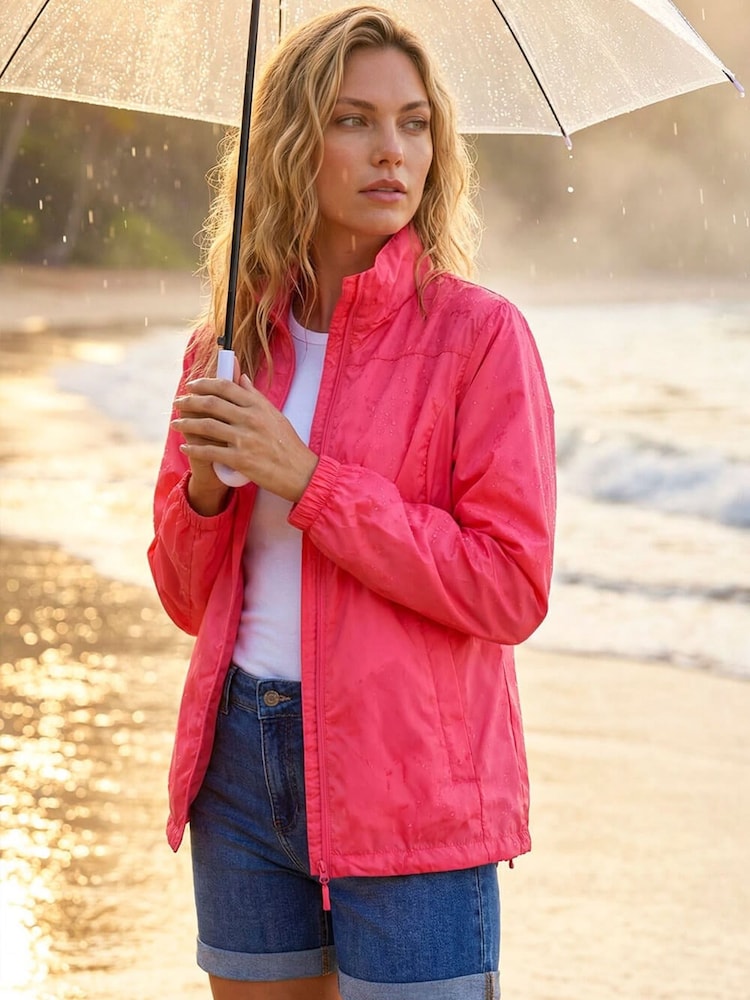 Roman Pink Shower Resistant Jacket - Image 1 of 4