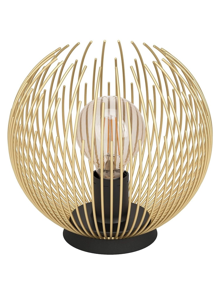 Eglo Gold Venezuela Spherical Table Lamp - Image 2 of 3