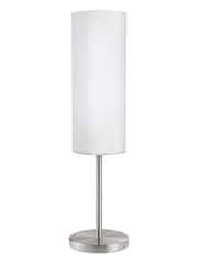 Eglo White Troy 3 Nickel Matte Table Lamp - Image 2 of 3
