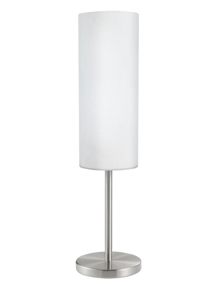 Eglo White Troy 3 Nickel Matte Table Lamp - Image 2 of 3
