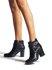 Carvela Buckle Detail Ankle Boots - Image 1 of 5