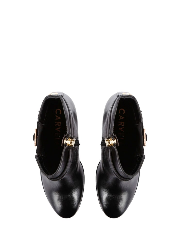 Carvela Buckle Detail Ankle Boots - Image 5 of 5