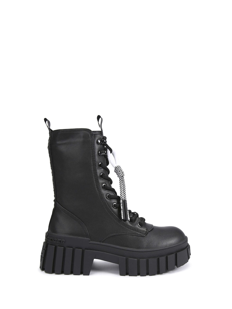 Kurt Geiger London Tegan Lace Up Boots - Image 1 of 4