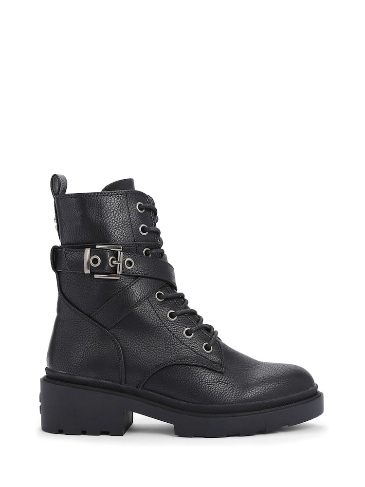 Carvela Boulder Black Combat Boots - Image 2 of 5