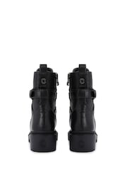 Carvela Boulder Black Combat Boots - Image 4 of 5