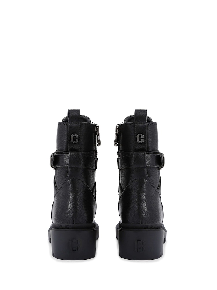Carvela Boulder Black Combat Boots - Image 4 of 5