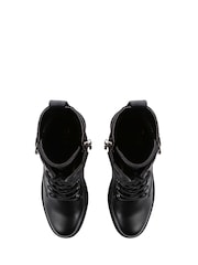 Carvela Boulder Black Combat Boots - Image 5 of 5