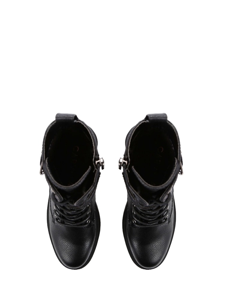 Carvela Boulder Black Combat Boots - Image 5 of 5