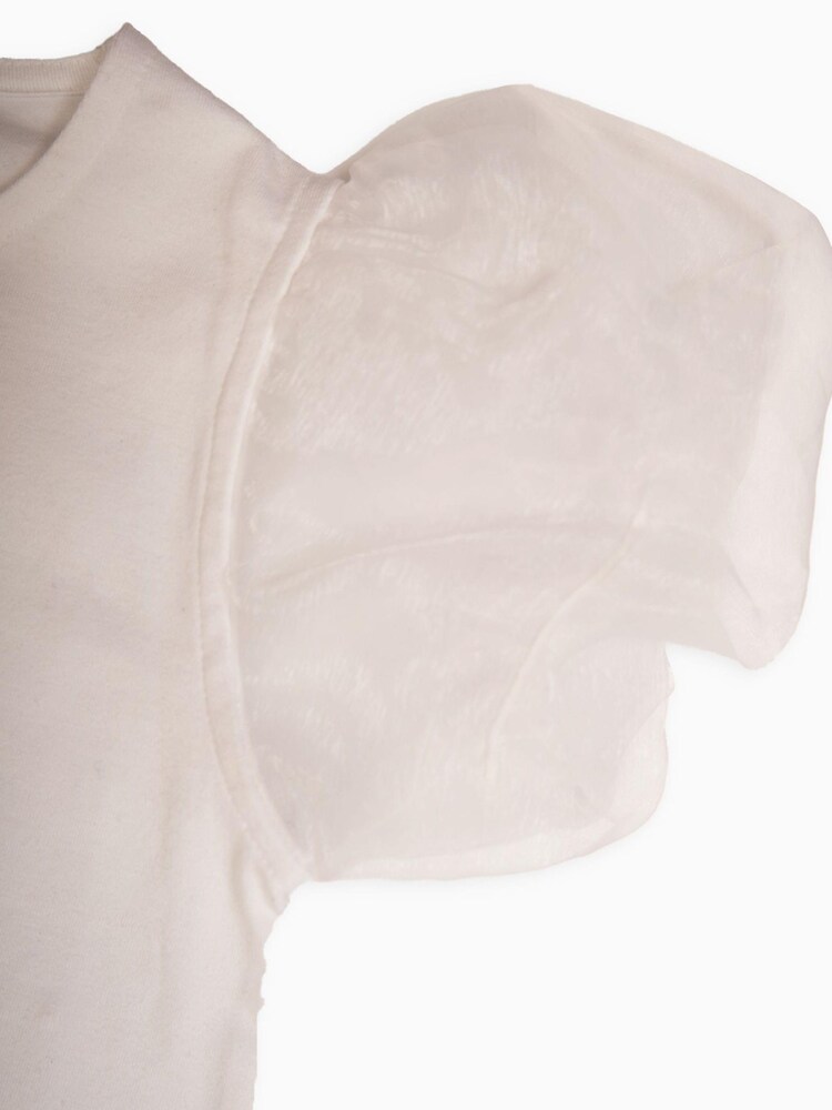 Angel & Rocket Delilah Mesh Puffball Sleeve Top - Image 5 of 5