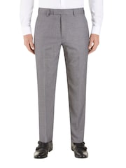 Skopes Silver Harcourt Slim Fit Suit Trousers - Image 1 of 4