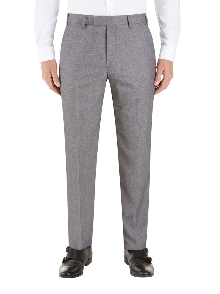Skopes Silver Harcourt Slim Fit Suit Trousers - Image 1 of 4