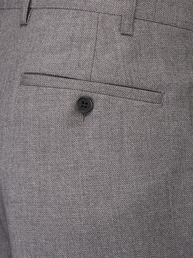 Skopes Silver Harcourt Slim Fit Suit Trousers - Image 4 of 4