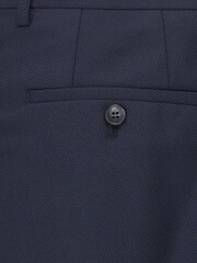 Skopes Montague Navy Blue Tailored Fit Suit Trousers - Image 3 of 3