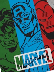 M&Co Grey Marvel Colourblock T-Shirt - Image 4 of 4